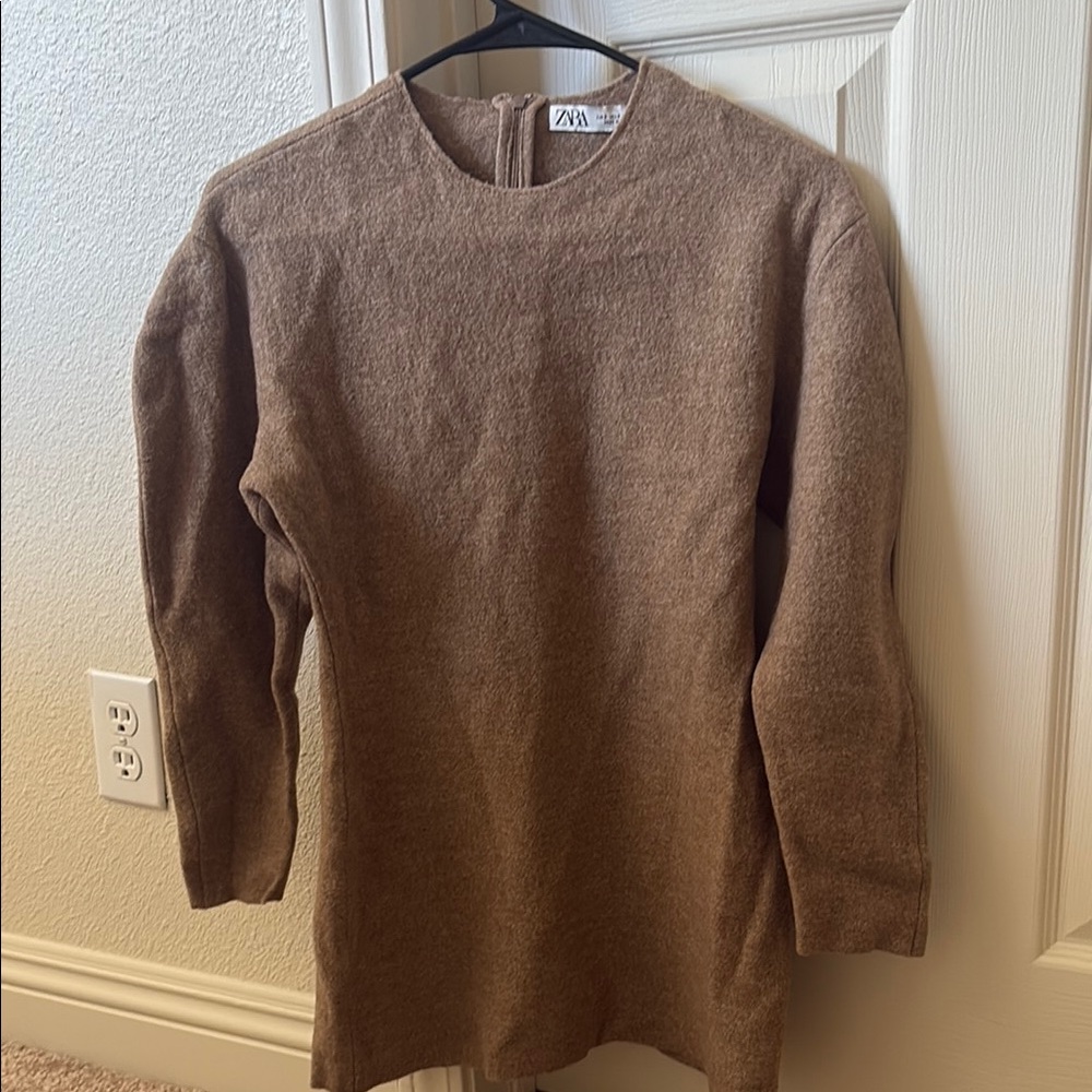 Zara Brown Knit top